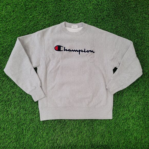 Vintage Champion Sweatshirt Medium 21x25 Baggy Reverse-Weave - Picture 1 of 16